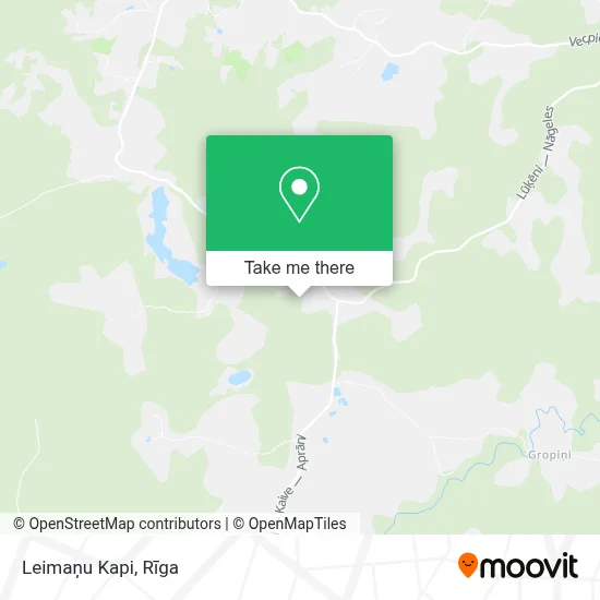 Leimaņu Kapi map