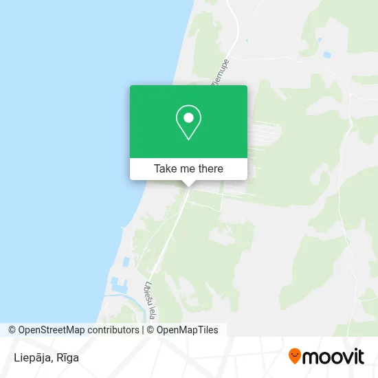Liepāja map