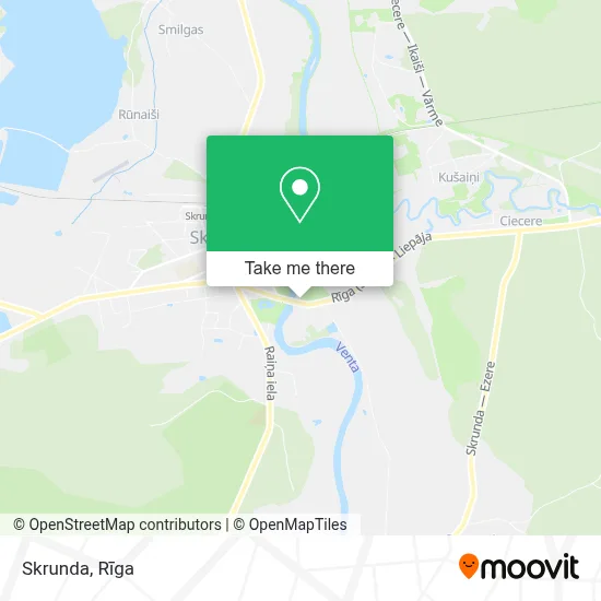 Skrunda map