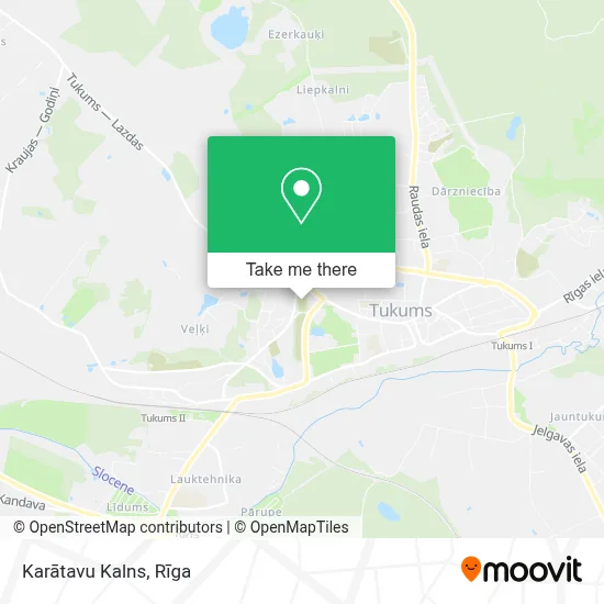 Karātavu Kalns map