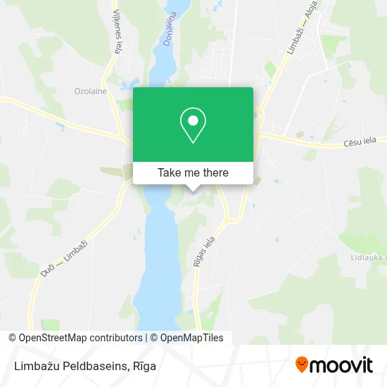 Limbažu Peldbaseins map