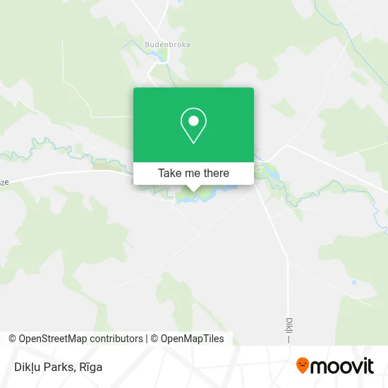 Dikļu Parks map