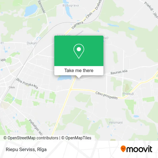 Riepu Serviss map