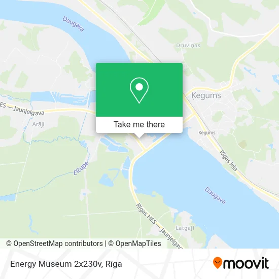 Energy Museum 2x230v map