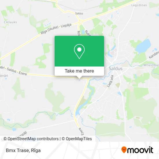 Bmx Trase map