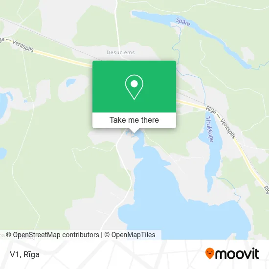 V1 map