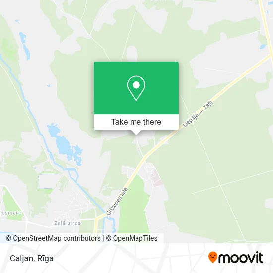 Caljan map
