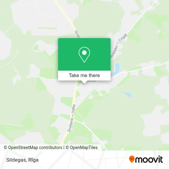 Sildegas map