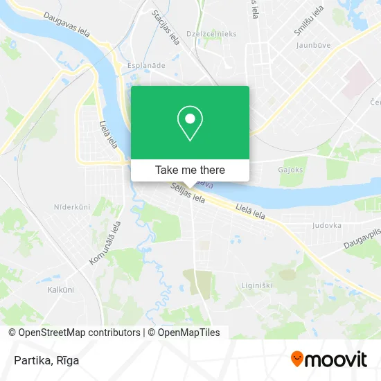 Partika map