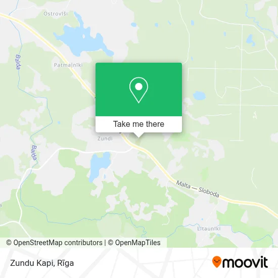 Zundu Kapi map