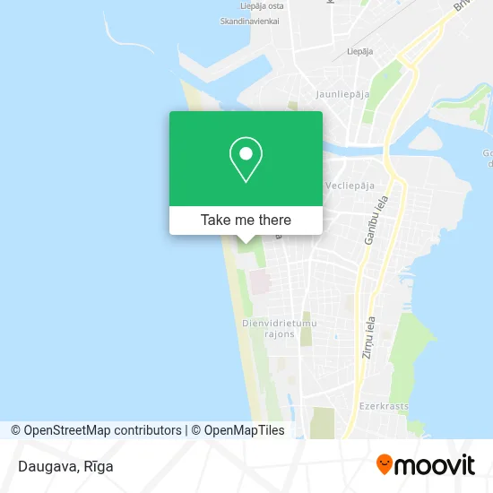 Daugava map