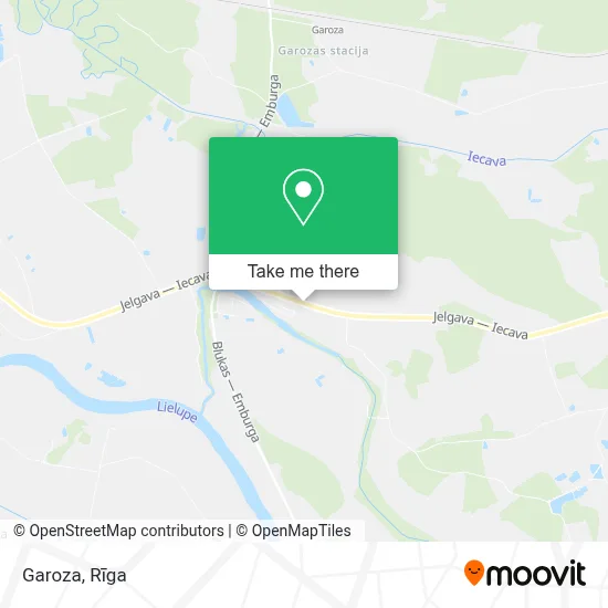 Garoza map