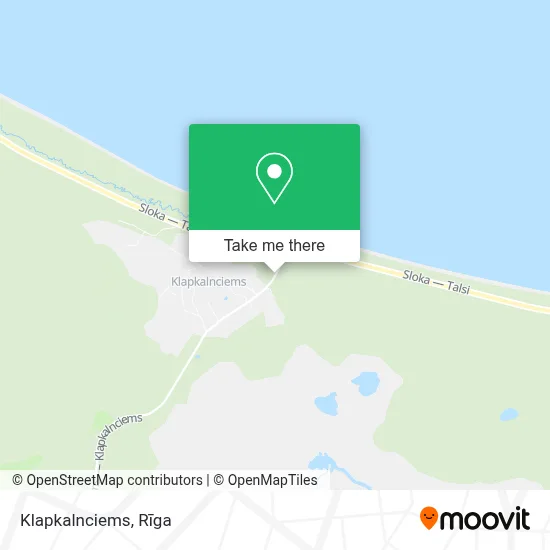 Klapkalnciems map