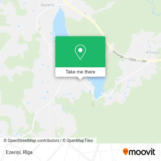 Ezeriņi map