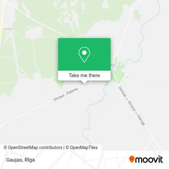 Gaujas map