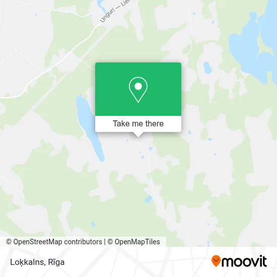 Loķkalns map