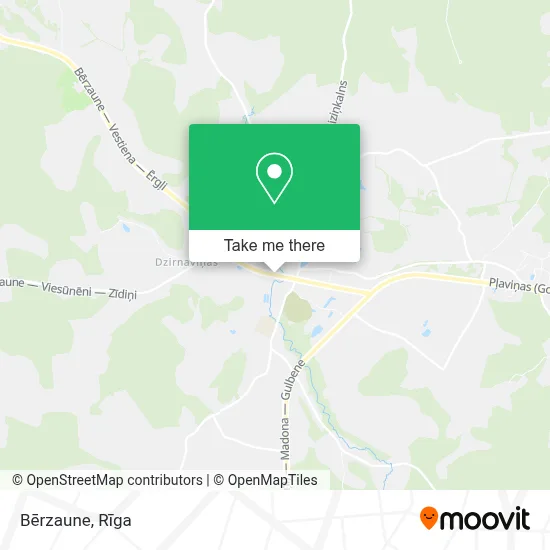 Bērzaune map