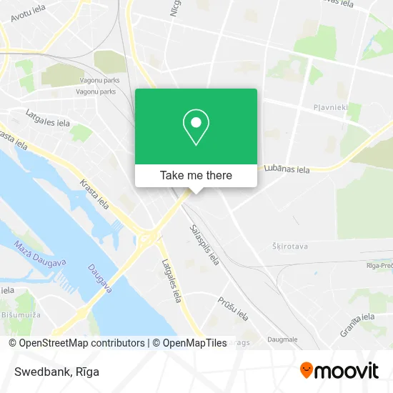 Swedbank map