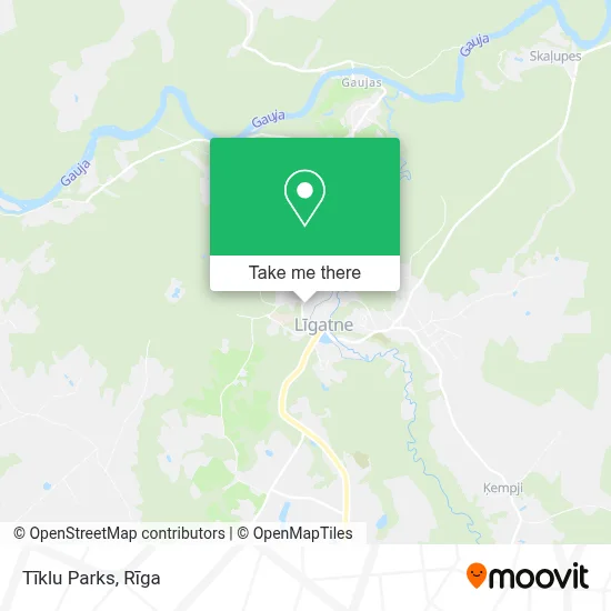 Tīklu Parks map