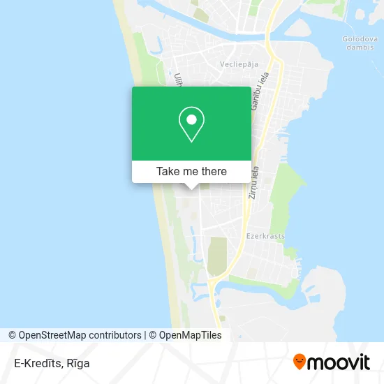 E-Kredīts map
