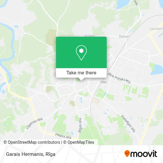 Garais Hermanis map