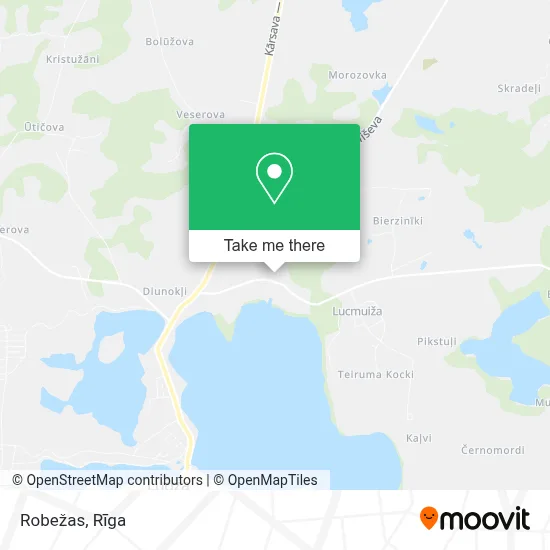 Robežas map