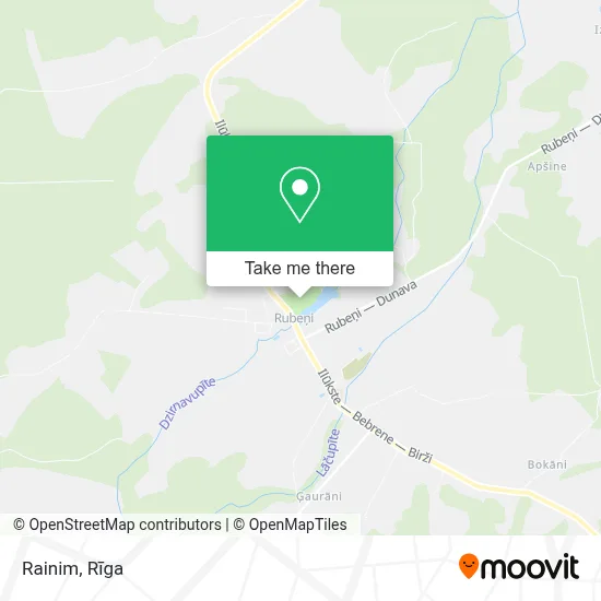 Rainim map