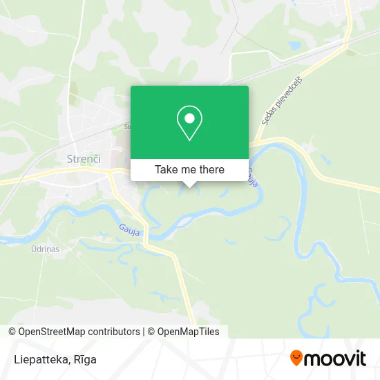 Liepatteka map
