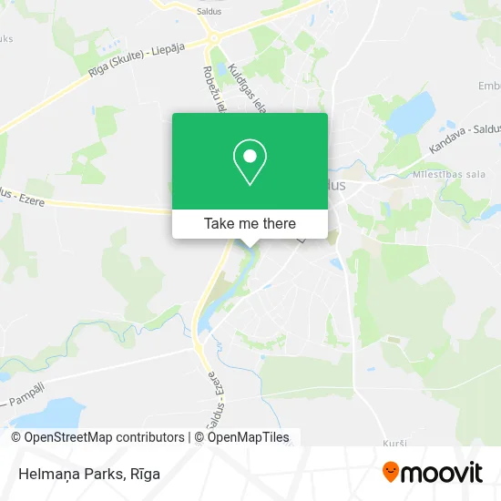 Helmaņa Parks map