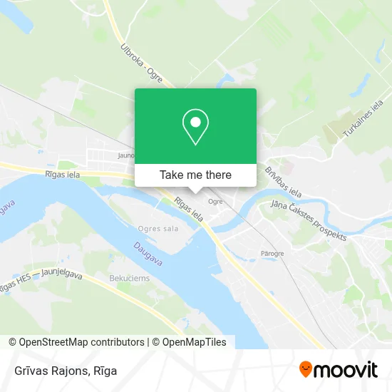 Grīvas Rajons map