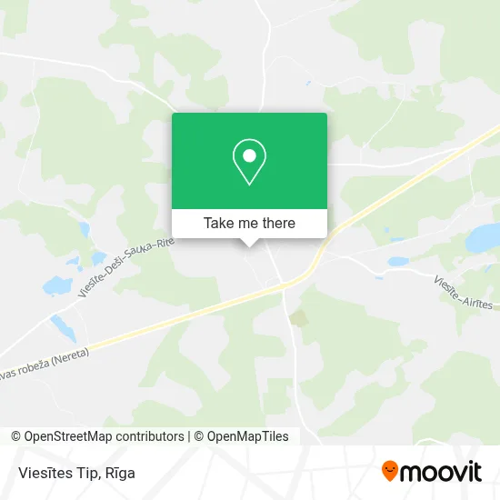 Viesītes Tip map