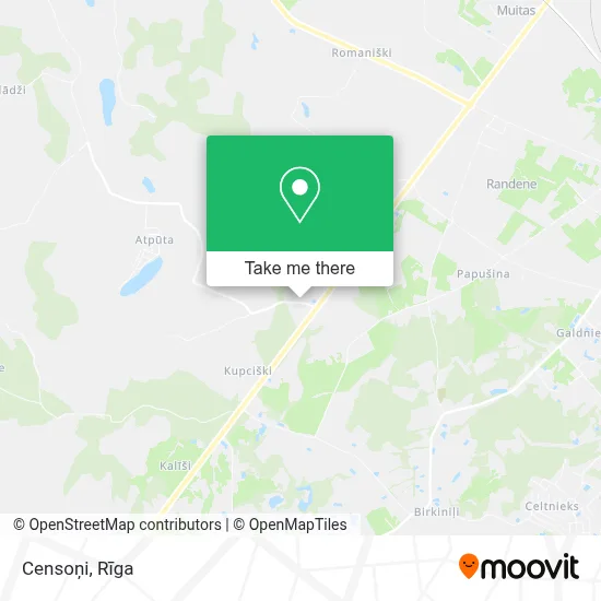Censoņi map
