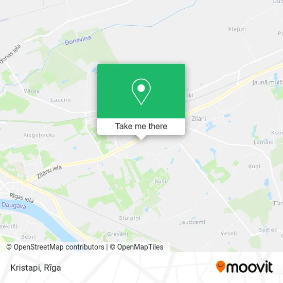 Kristapi map