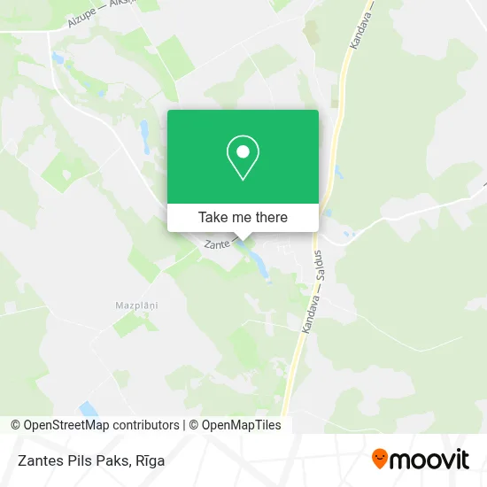 Zantes Pils Paks map