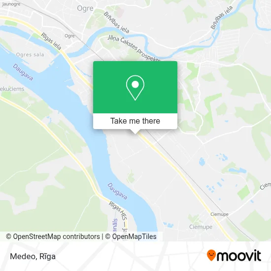 Medeo map