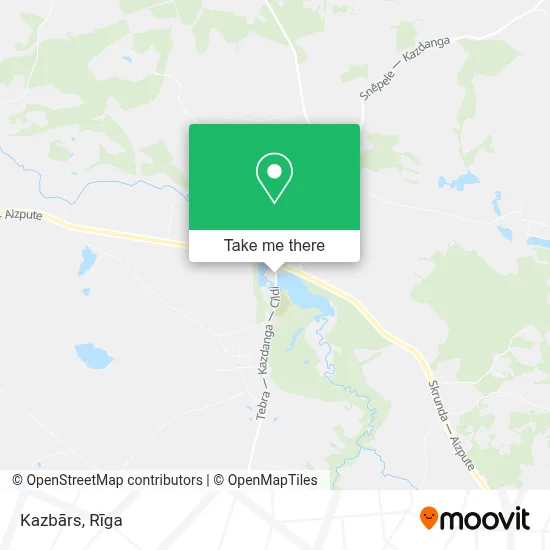 Kazbārs map