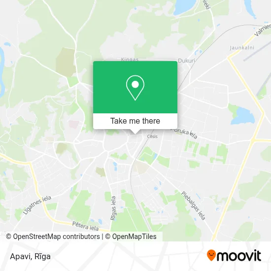 Apavi map