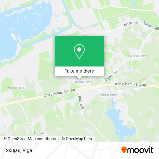 Skujas map