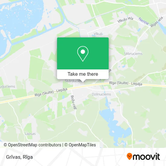 Grīvas map