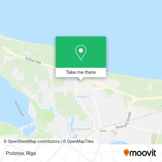 Podziņa map