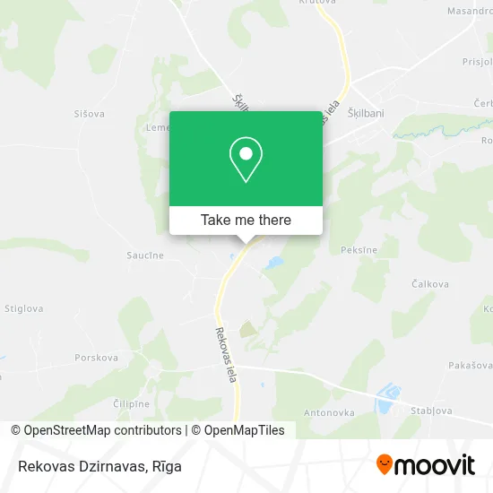 Rekovas Dzirnavas map