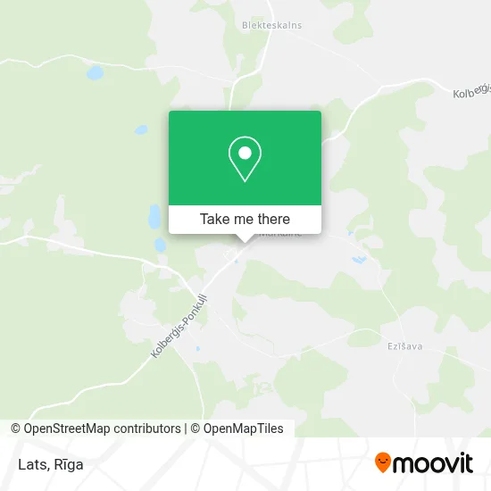 Lats map