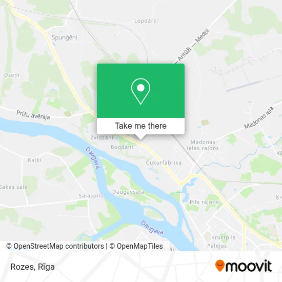 Rozes map