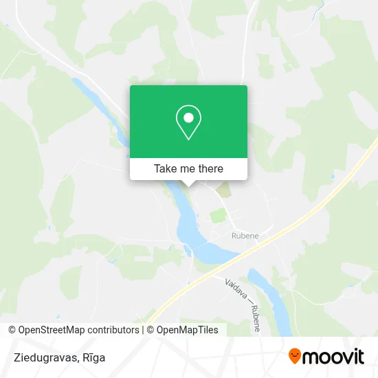 Ziedugravas map