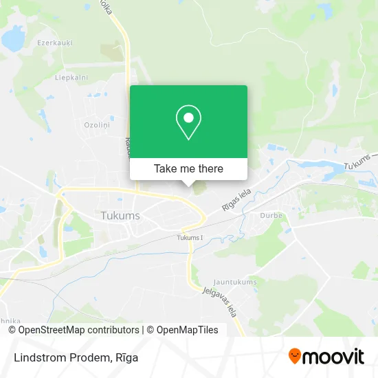 Lindstrom Prodem map