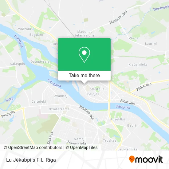 Lu Jēkabpils Fil. map