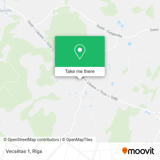 Vecsētas 1 map