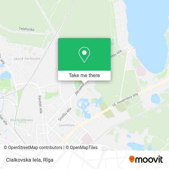 Cialkovska Iela map