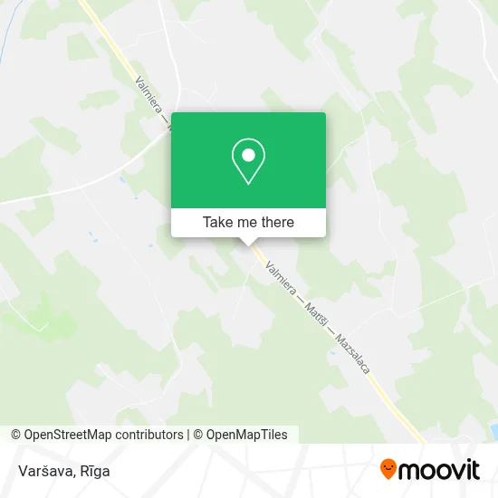 Varšava map