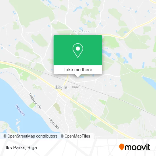 Iks Parks map
